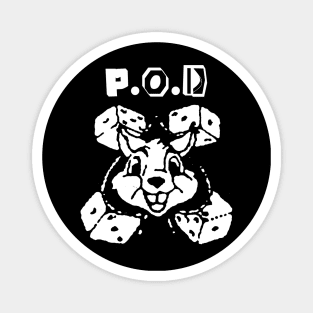 pod and the rabbit Magnet